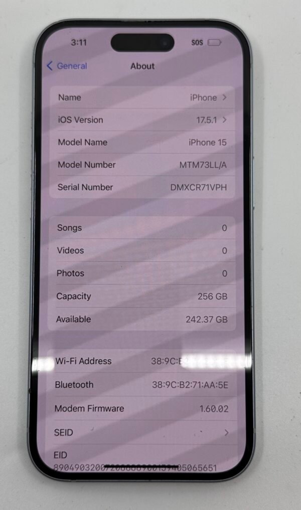 Apple iPhone 15 256GB AT&T - Image 7