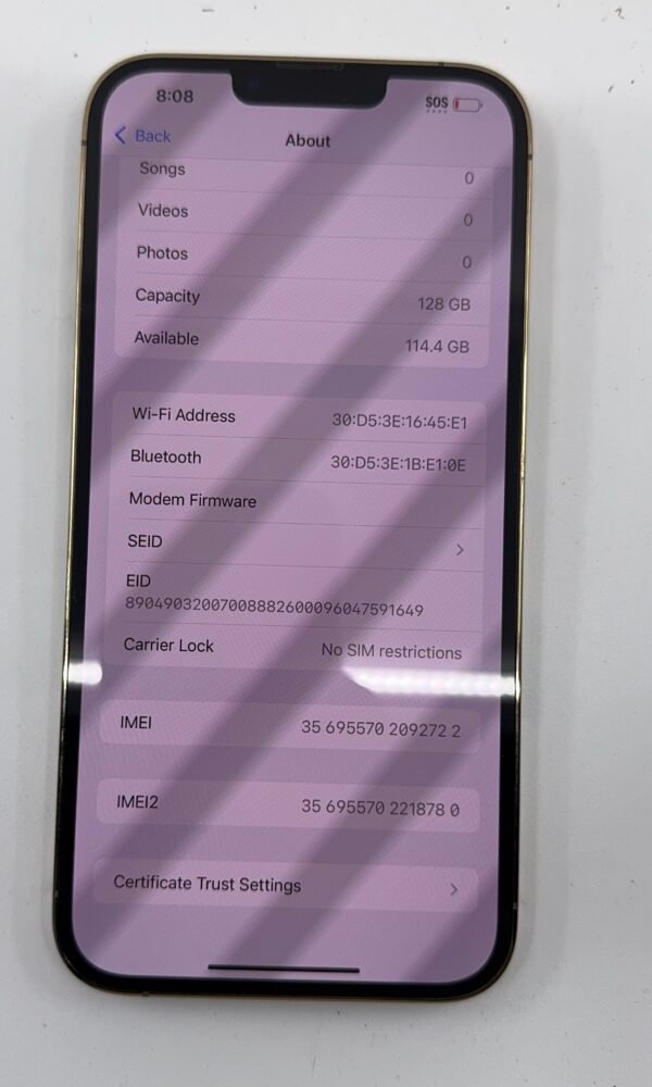 Apple iPhone 13 Pro Max 128GB Unlocked - Image 3