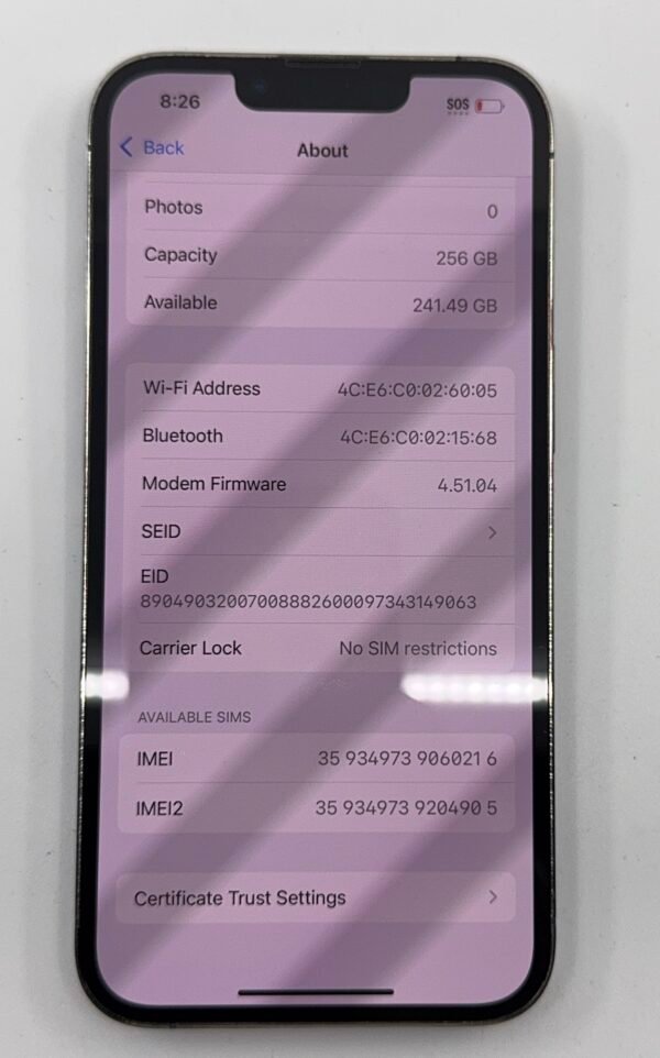 Apple iPhone 13 Pro 256GB Unlocked - Image 7
