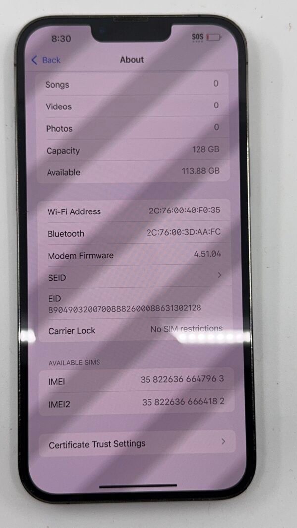 Apple iPhone 13 Pro Max 128GB Unlocked - Image 6