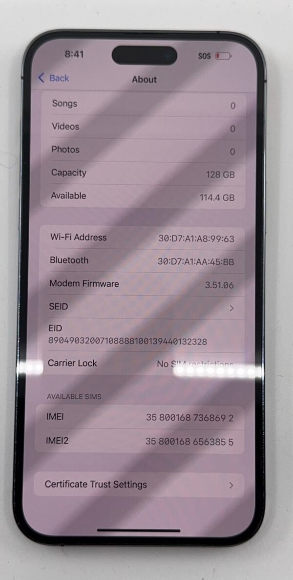 Apple iPhone 14 Pro Max 128GB Unlocked - Image 3