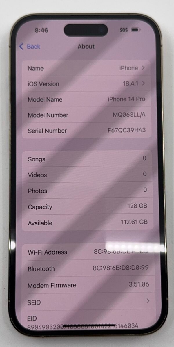 Apple iPhone 14 Pro 128GB Unlocked - Image 2