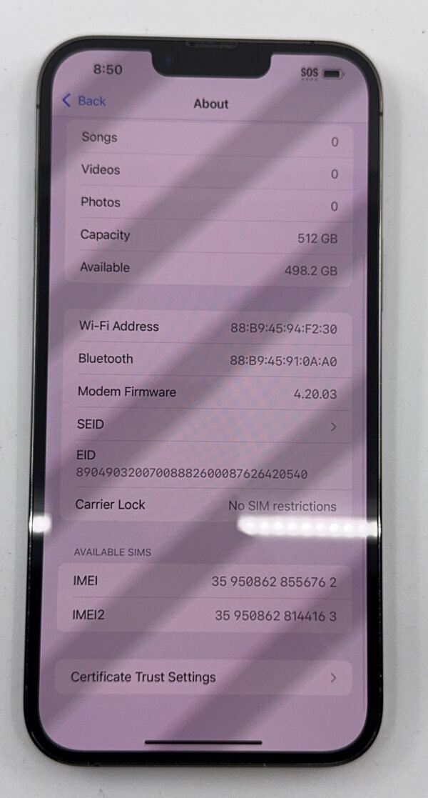 Apple iPhone 13 Pro Max 512GB Unlocked - Image 3